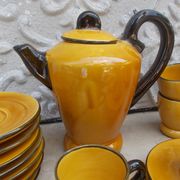 Service à café Vallauris vintage Couleur de Provence