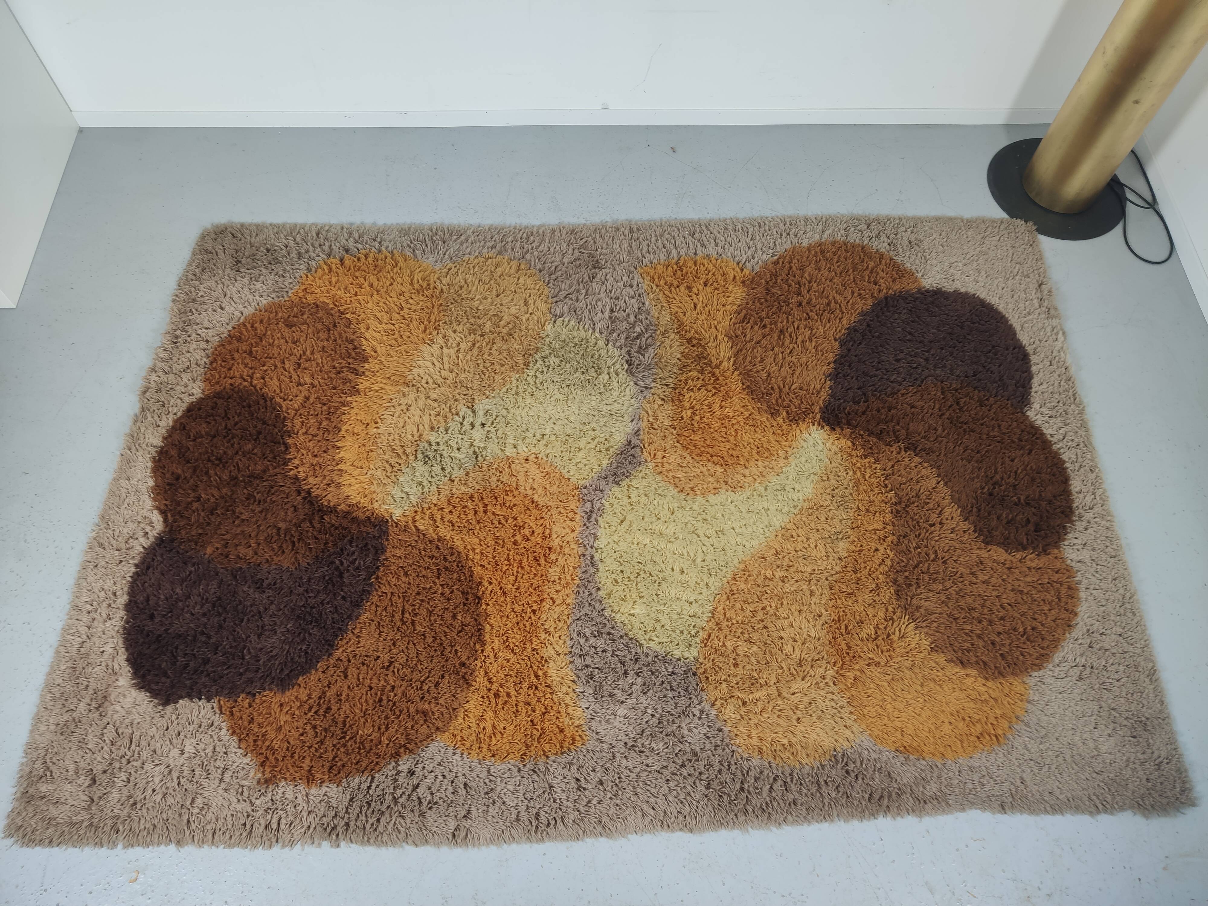 large carpet Desso Space age 200x300cm, Holland 1970s