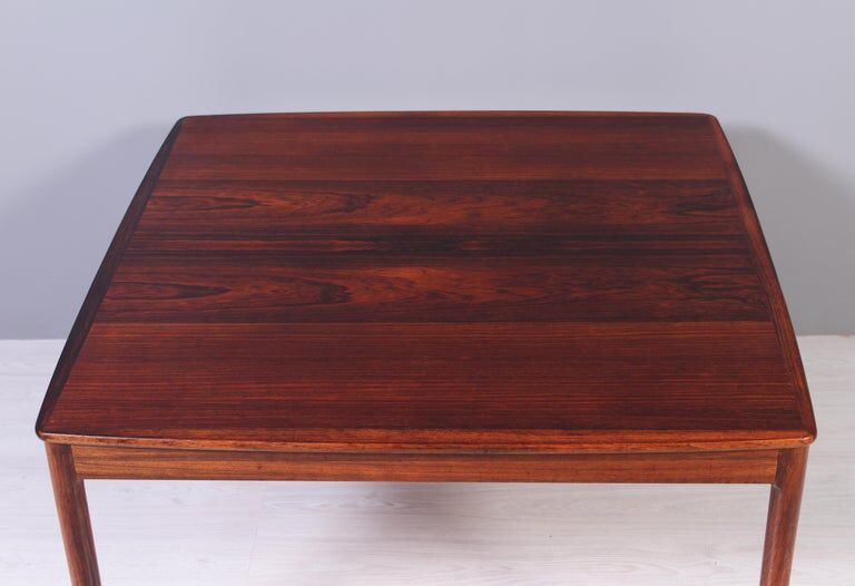 Yngvar Sandstrom rosewood table Seffle Màbelfabrik 1950s