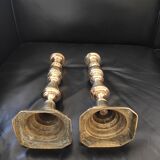 Pair of candle holders