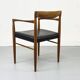 Teak and Leather Armchair by H. W. Klein for Bramin, 1960s