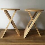 Suzi folding stools by Adrian Reed