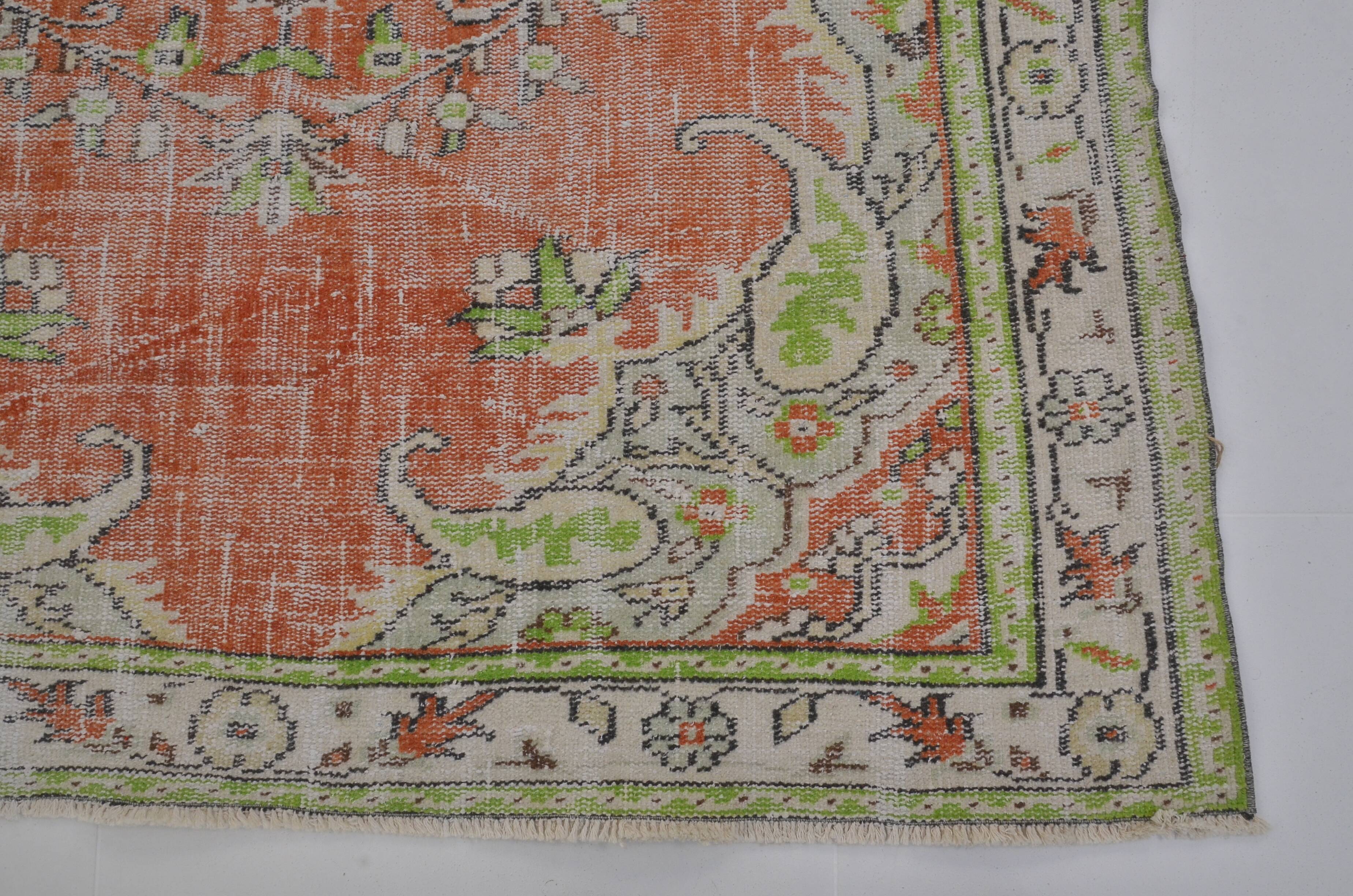 Tapis neutre coloré Oushak sku1315