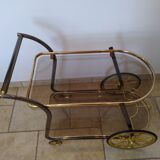 Vintage brass server