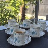 Limoges porcelain coffee service – Haviland France – floral model b