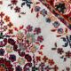 Vintage French Savonnerie wool rug, ivory field & rosace medallion, crimson border, c. 1950s — 202 × 290 cm — 1C1281