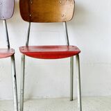 Chaises d'école Bistro, lot de 4