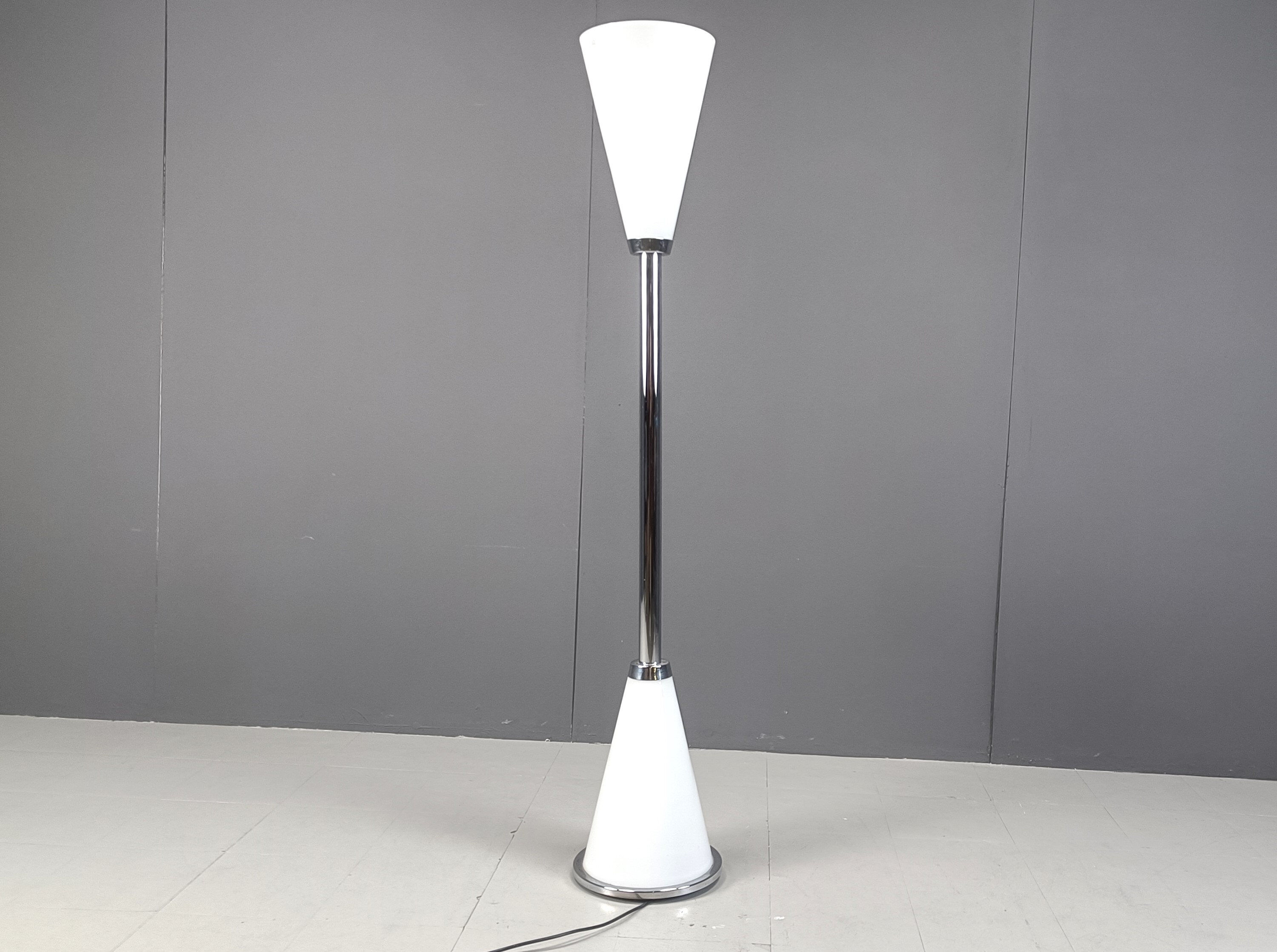 Lampe de sol vintage italienne, années 1990