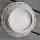 Braided ceramic basket