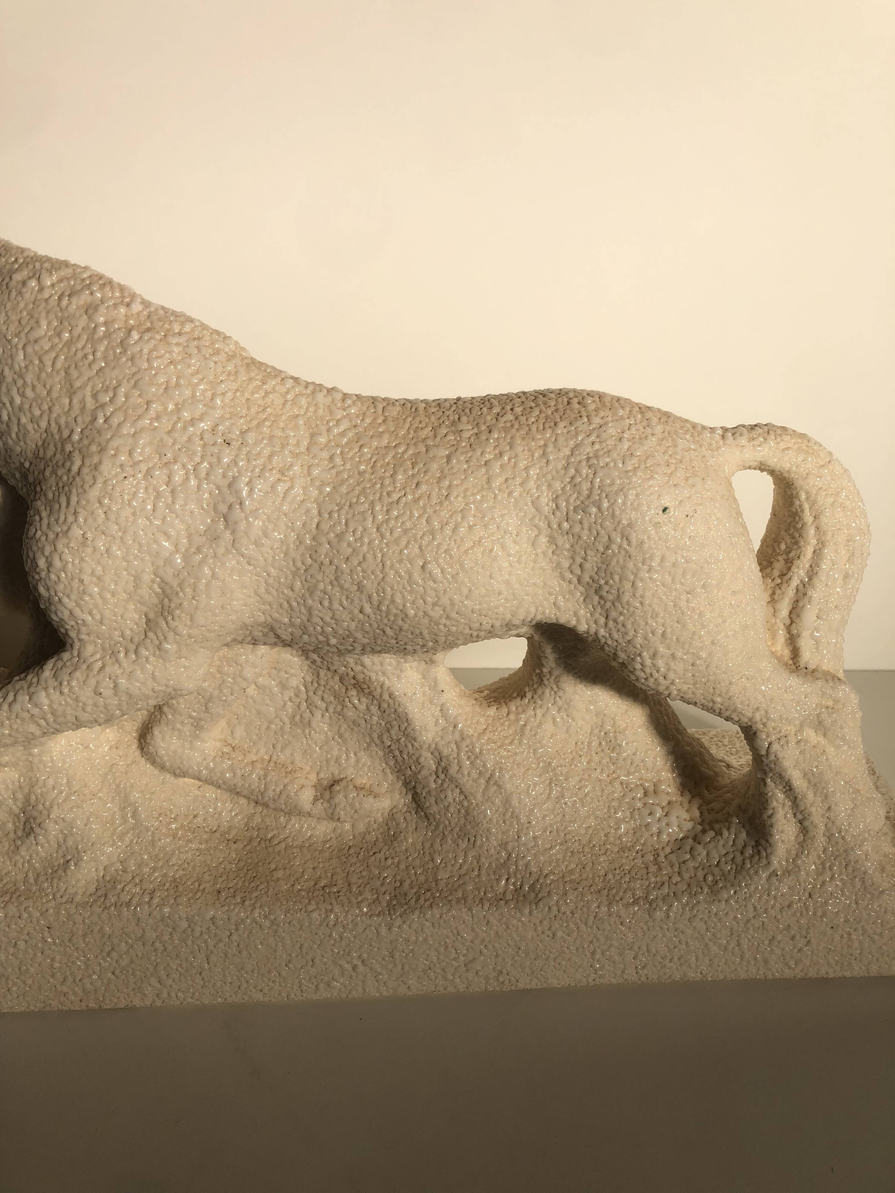 Vintage ceramic horses