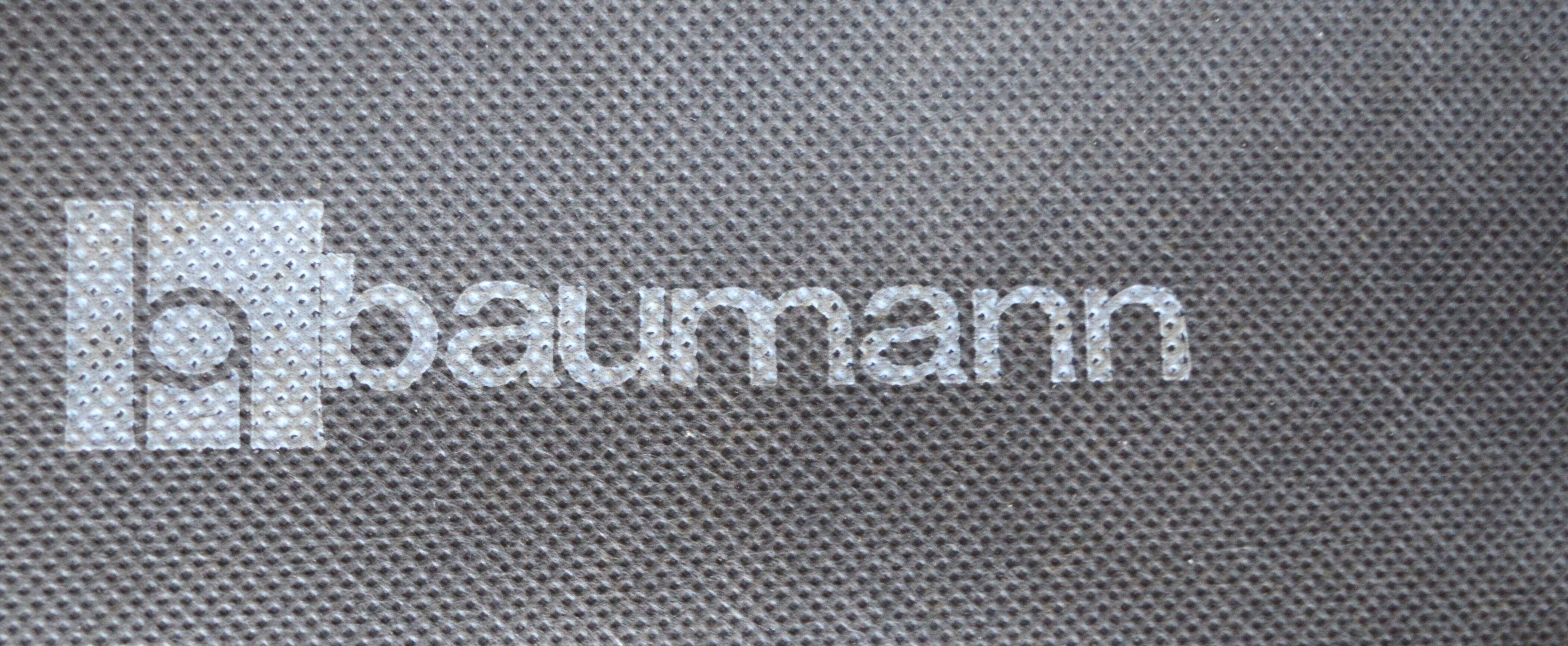 Ensemble table et chaises traîneau Baumann