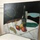 Old painting oil on canvas still life