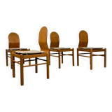 Set Di 4 Sedie Da Pranzo Design Mid Century Scandinavo Anni 70