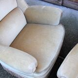 A pair of uszak armchairs, 70’s