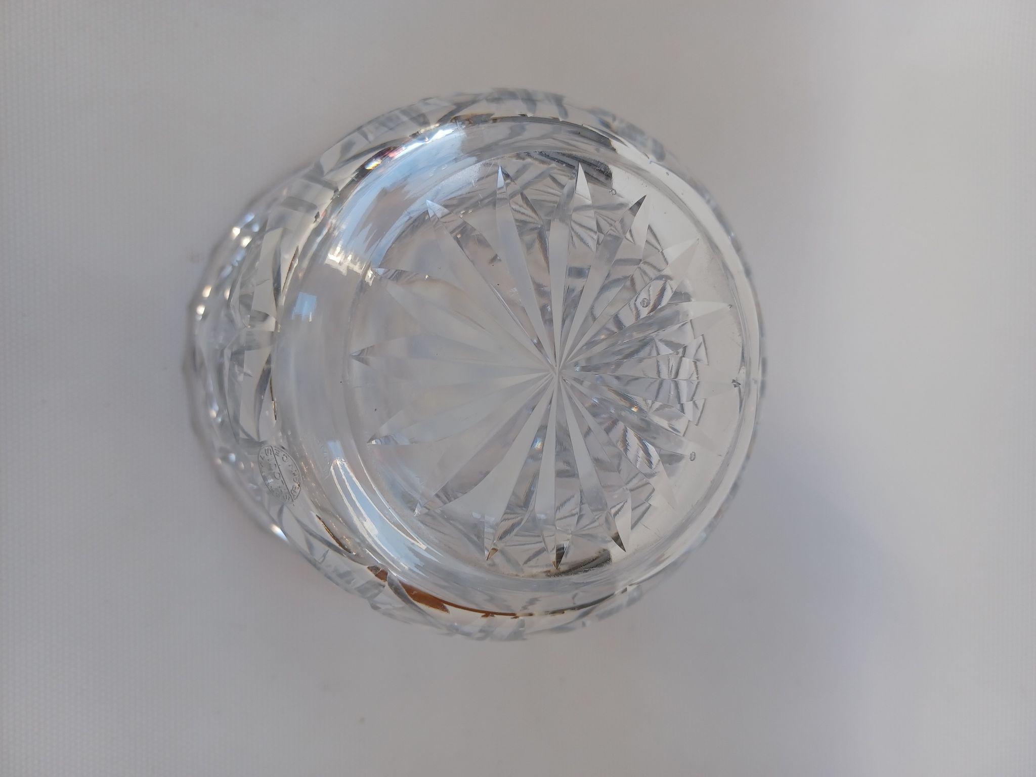 Saint Louis crystal vase.