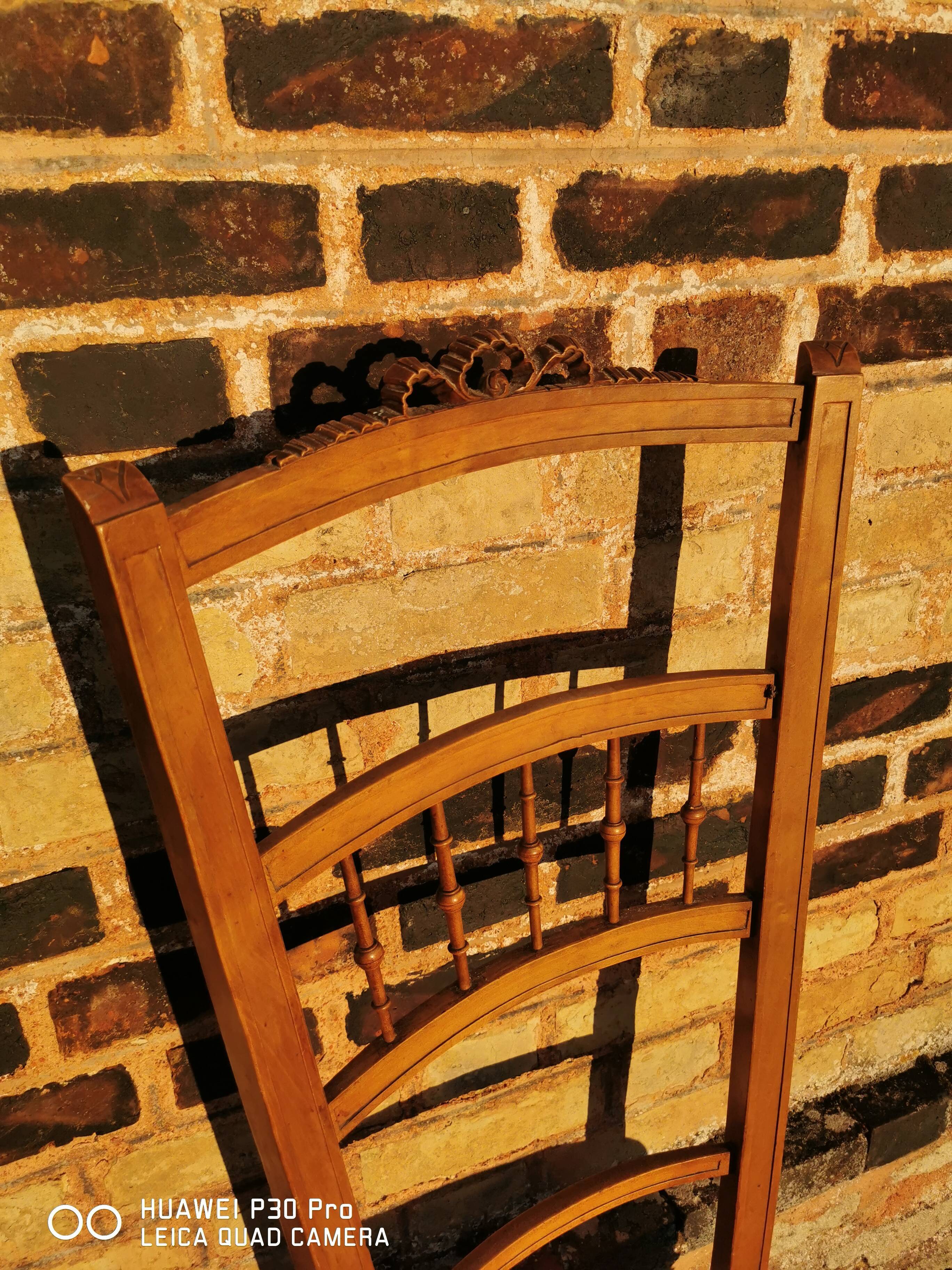 Former low chair known as "nurse chair" louis XV style