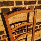 Chaise basse dite "chaise de nourrice" style Louis XV