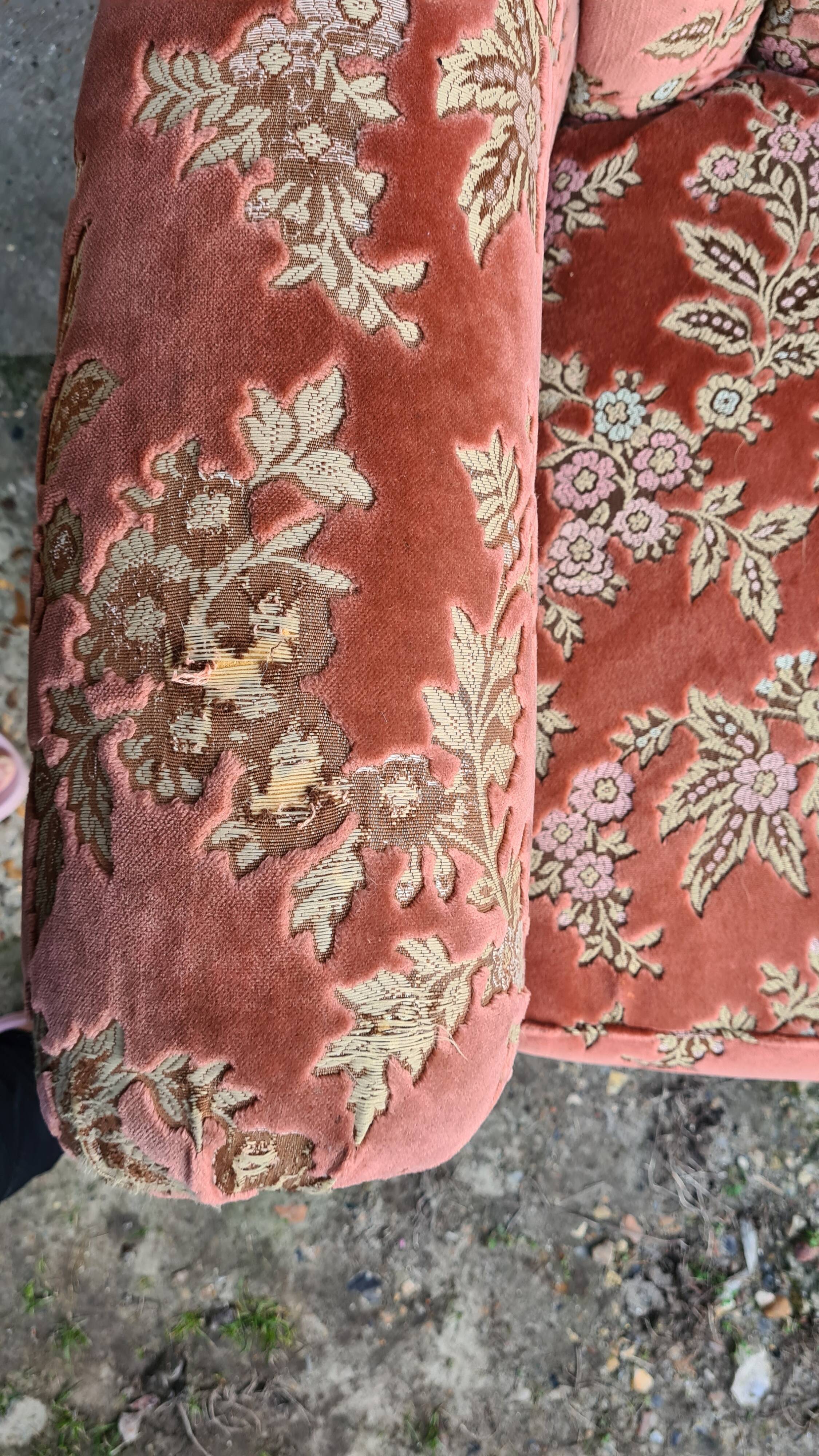 Baroque style armchair