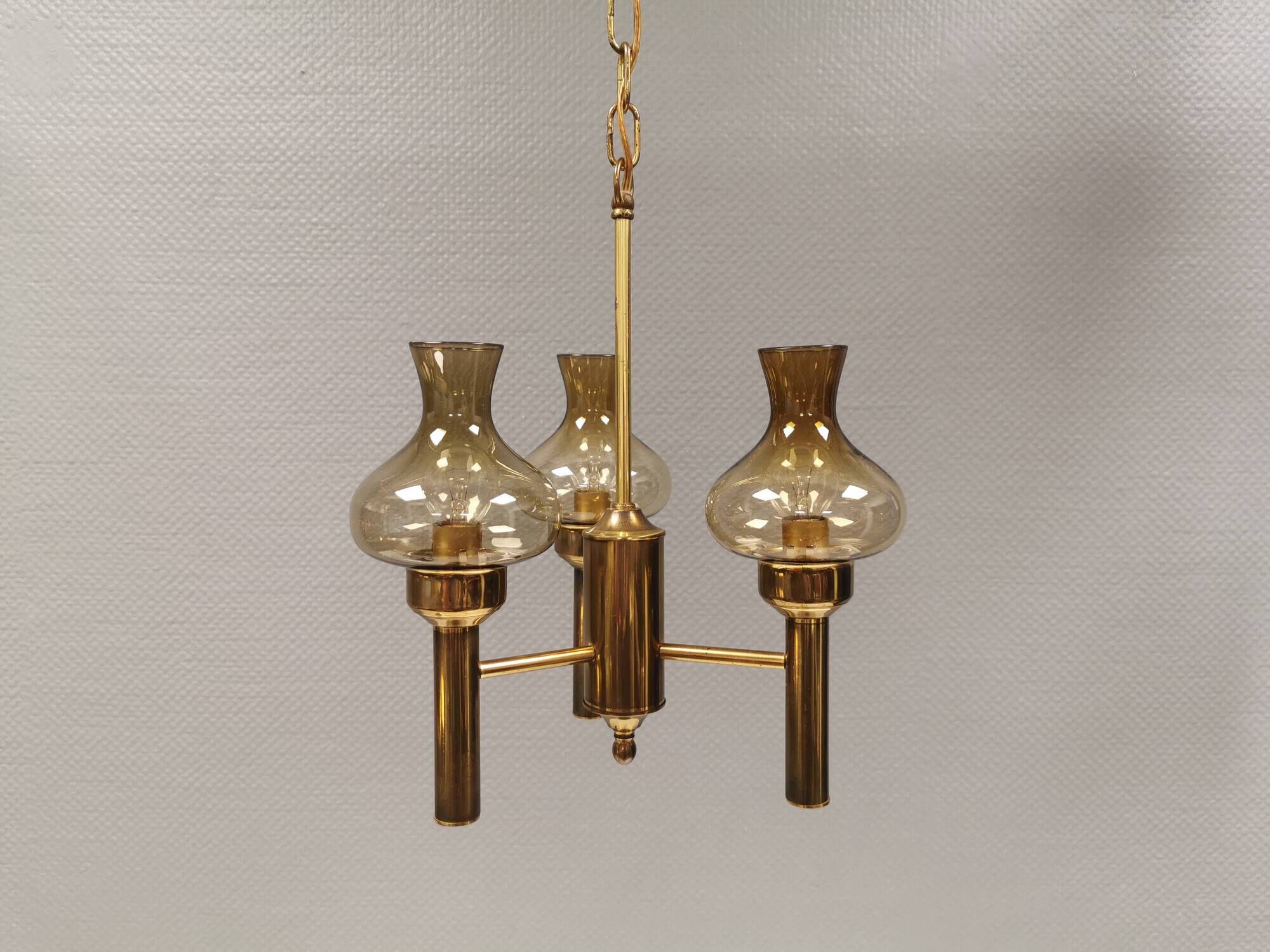 Lustre chrystal par Svend Mejlstrøm Danemark 1960-70