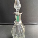 Large decanter - Louis Philippe - Strong crystal and silver