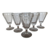 Retro bistro glasses