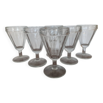 Retro bistro glasses