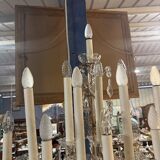 Bronze-colored wall light with 12 lights