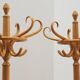Vintage parrot coat rack