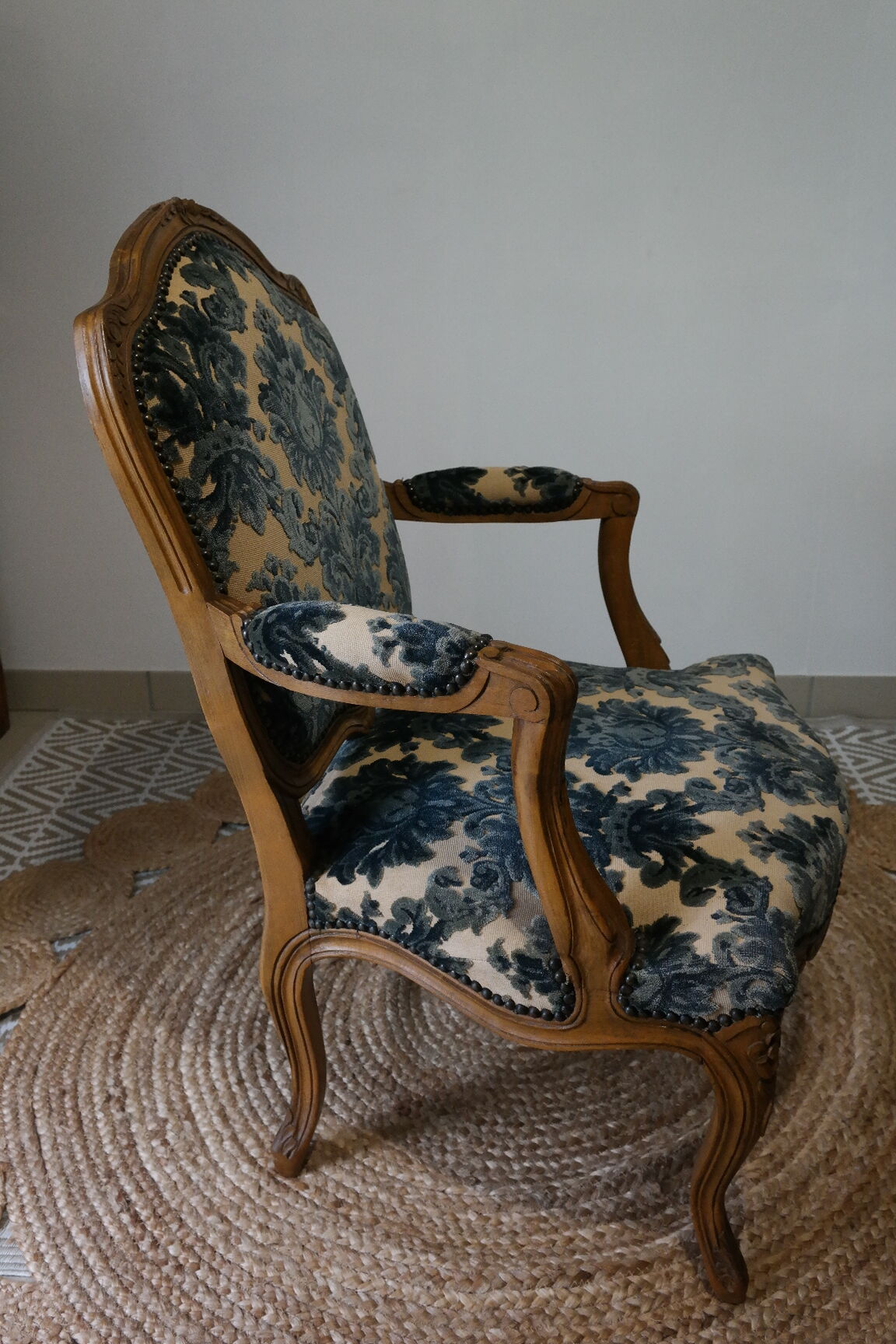 Pair of Louis XV style chairs