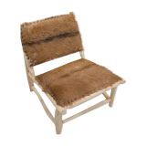 Fauteuil lounge style safari