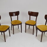 Ensemble de quatre chaises Thonet, années 1960