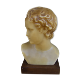 Antique wax bust
