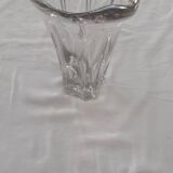 Petit vase cristal en forme de tulipe