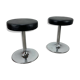 2 tulip-legged stools, 1970s
