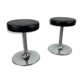 2 tulip-legged stools, 1970s