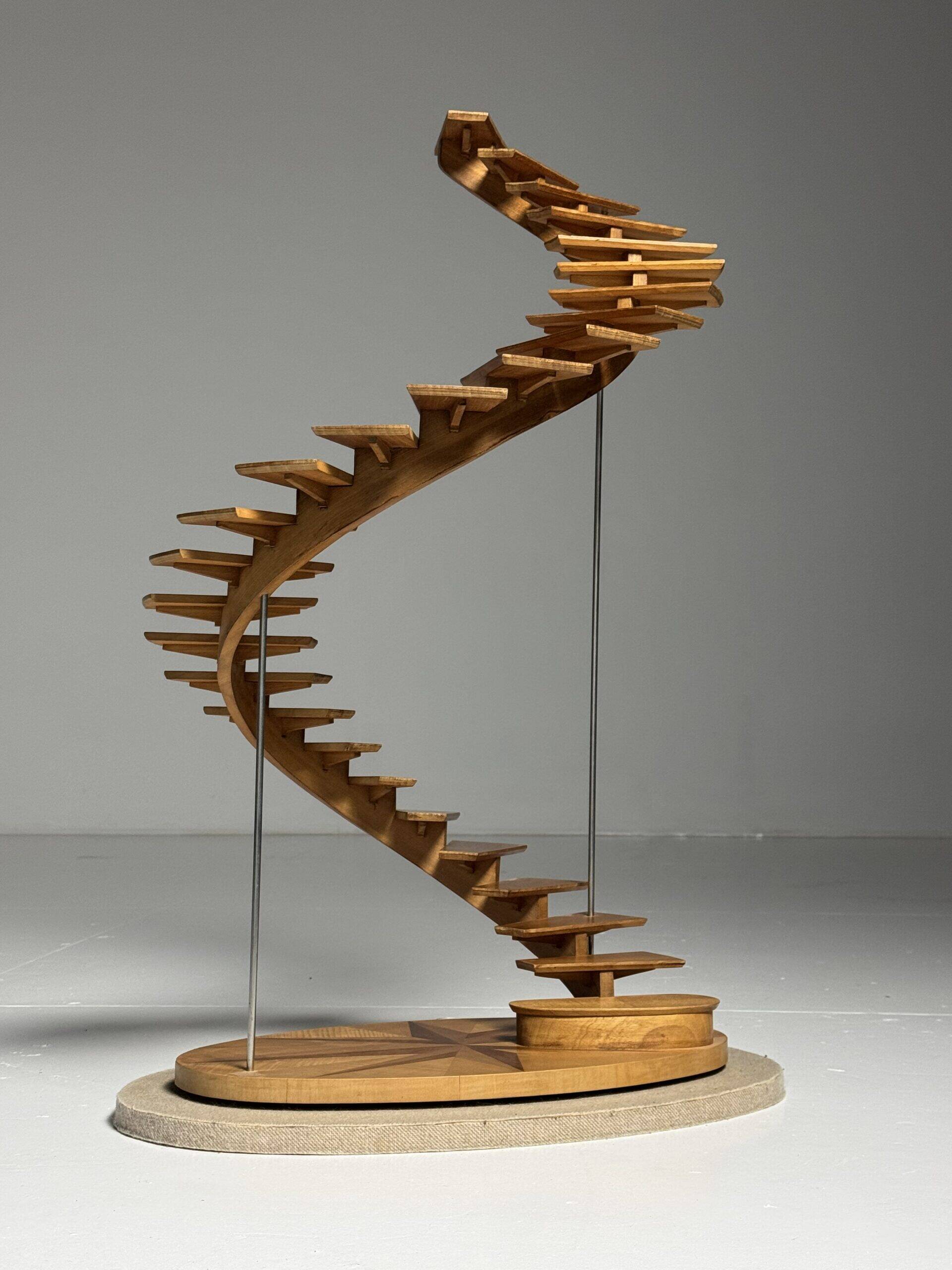 Staircase scale model vintage 90cm