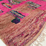 Moroccan Berber carpet Boujaad with colorful patterns 252x168m