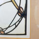 Illustration of a stained glass window by Mackintosh