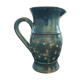 Pitcher blue green decoration peas