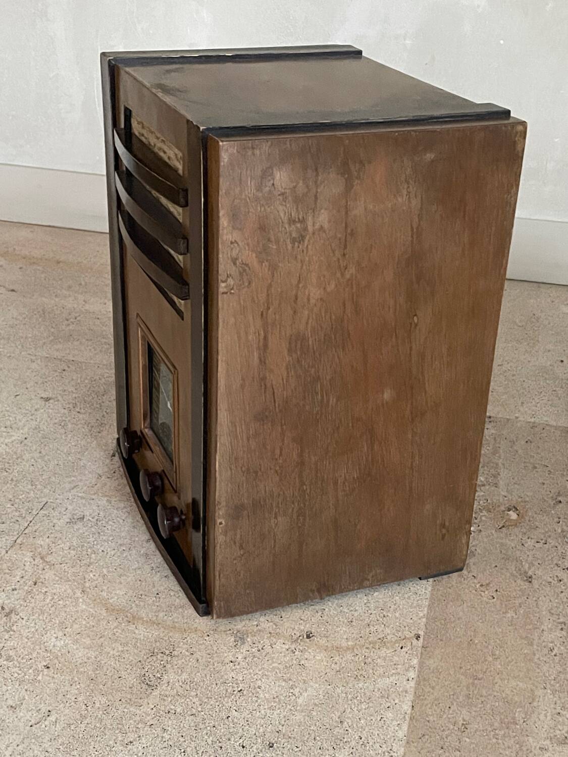 Radio Clariville C 5 (Super 5 lamps) old wooden. Year 1936