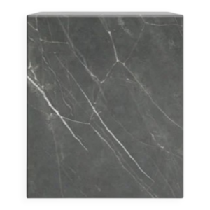 CUBE EN MARBRE gris