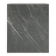 Grey marble cube
