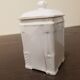 Art deco spice pots in fine porcelain numbered