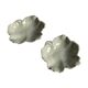 Porcelain ramekins vine leaf