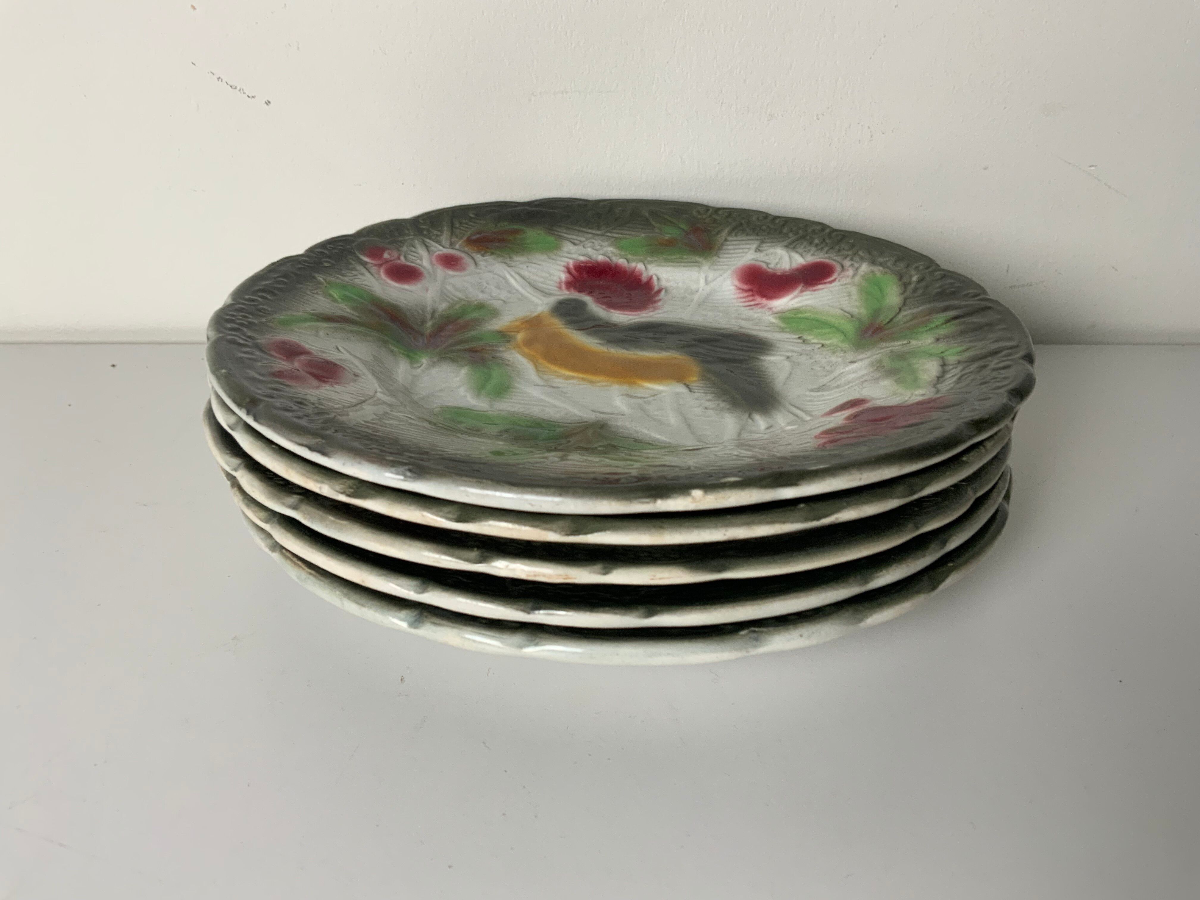 Slipware plates