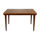 Table à manger à rallonge en noyer de Mier, années 1950