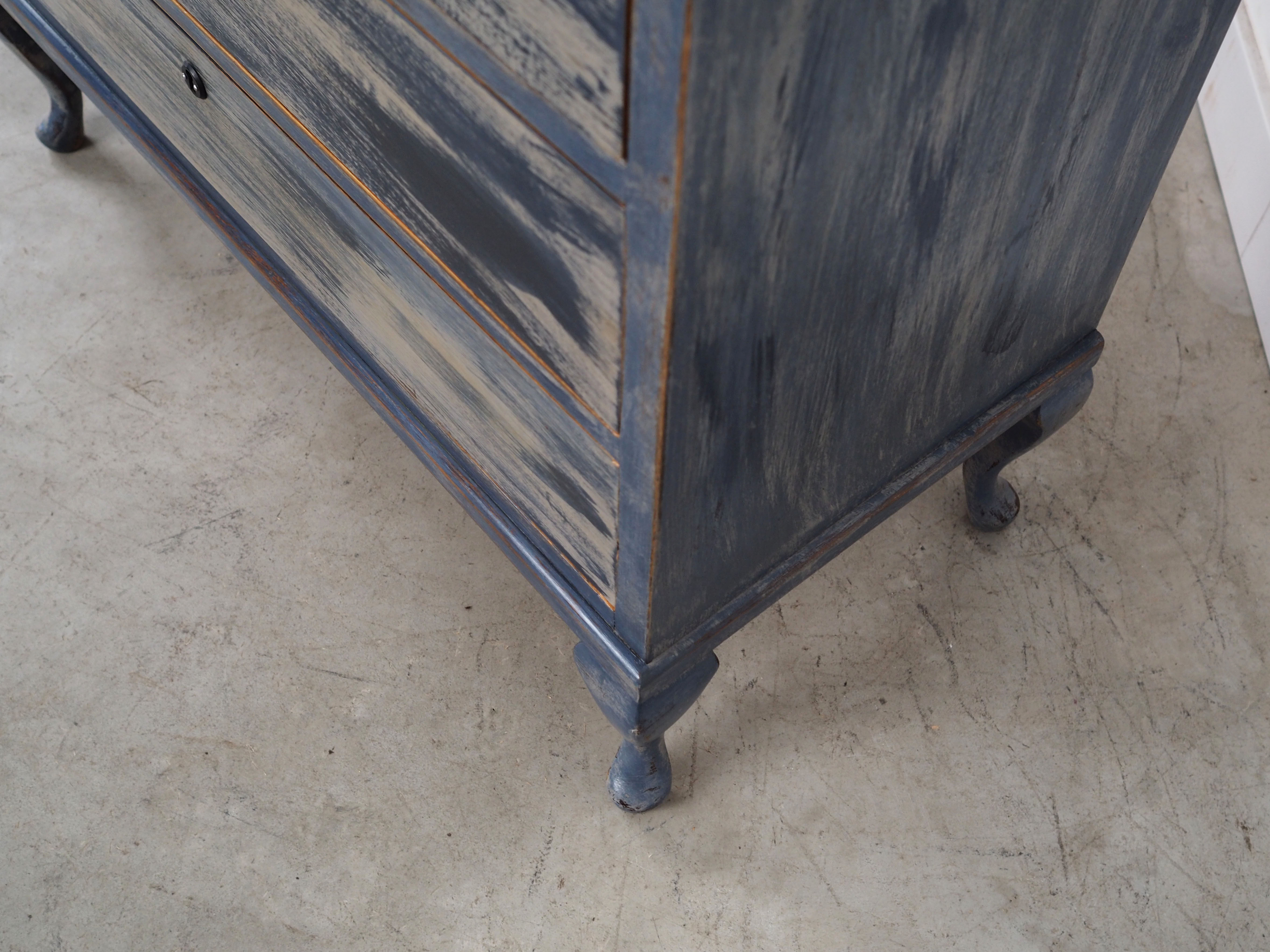 Secrétaire en chêne, design danois, années 1960, production: Danemark