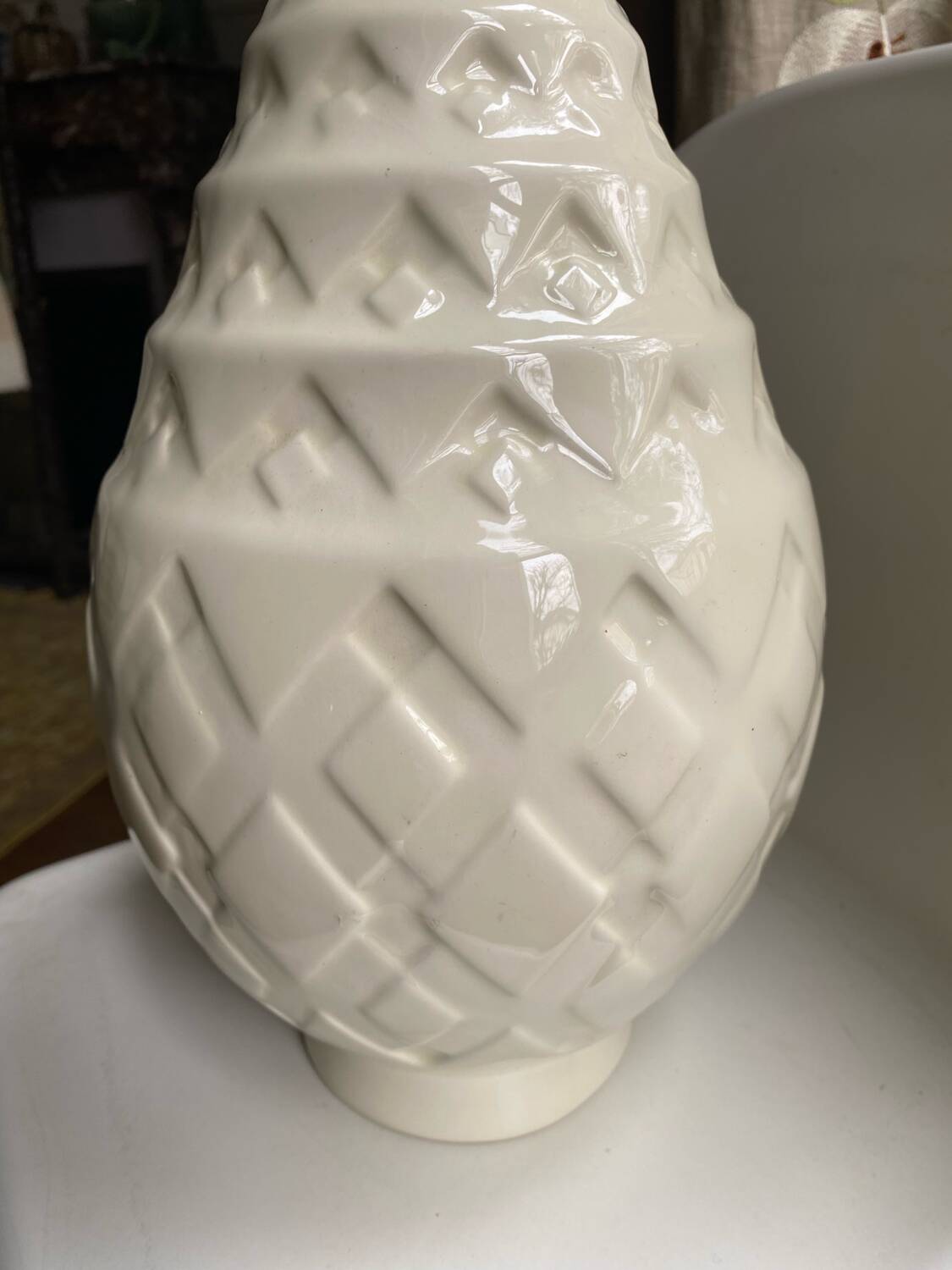Charles CATTEAU pineapple vase