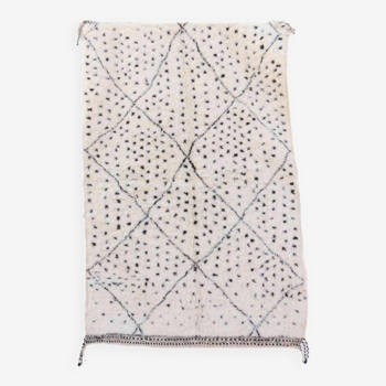 Beni ourain. moroccan rug, 158 x 245 cm