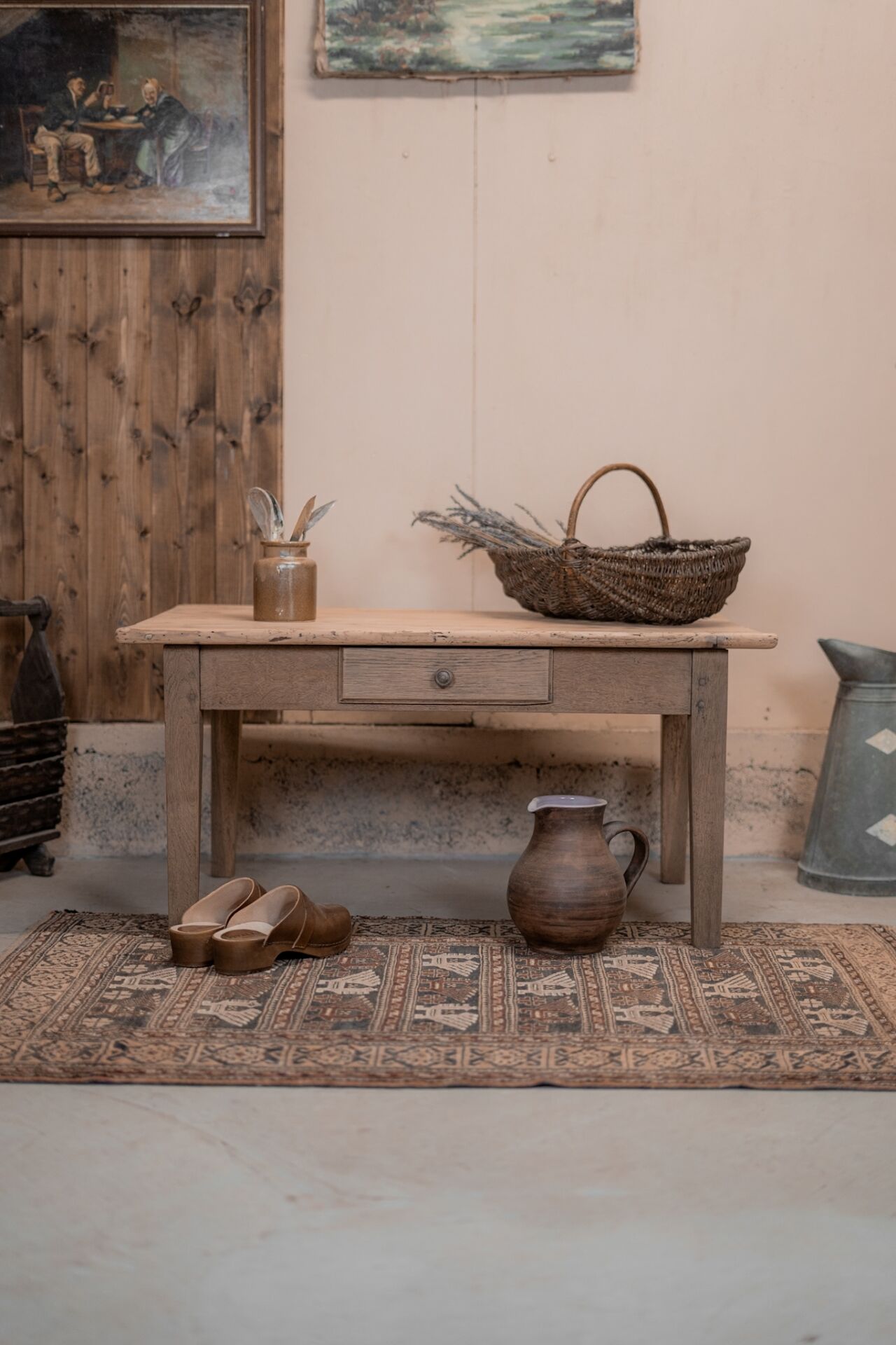 Table basse de ferme